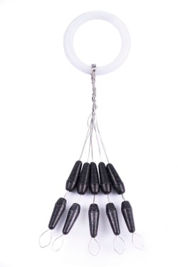 Стопоры резиновые Salmo RUBBER CONE STOPS р.004XL 10шт.