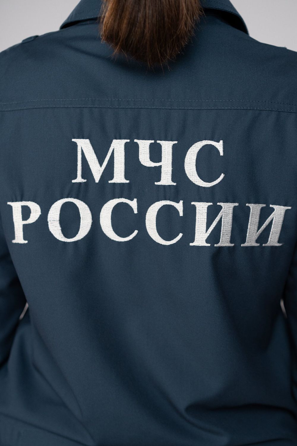Костюм летний женский МЧС (Патруль-240, серо-синий)