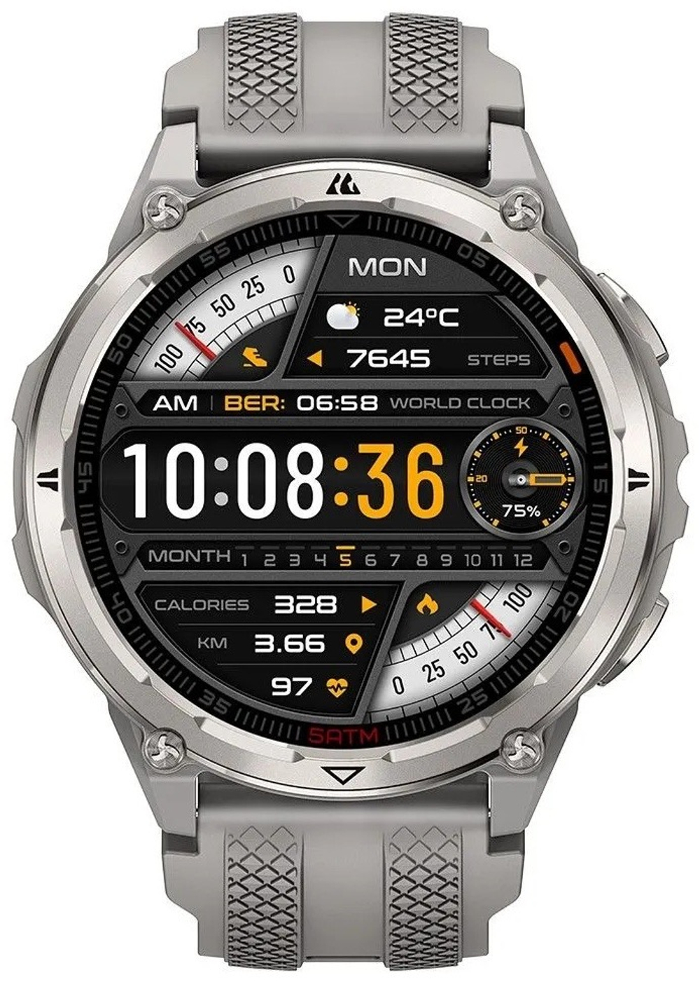 KOSPET ORB 2 48 мм серебристый