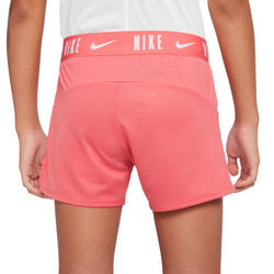 Шорты для девочки теннисные Nike Dri-Fit Trophy 6in Shorts - pink salt/pink salt/white