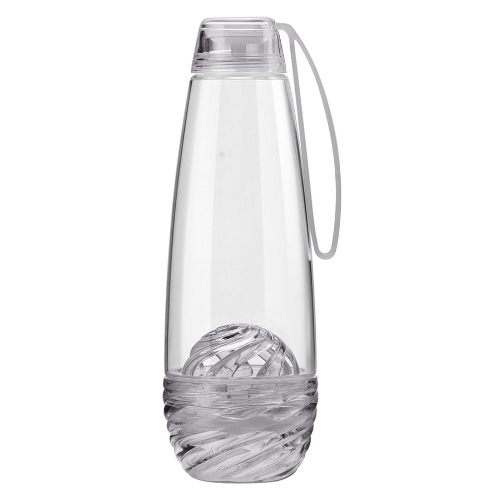 Бутылка h2o, 750 мл, серая