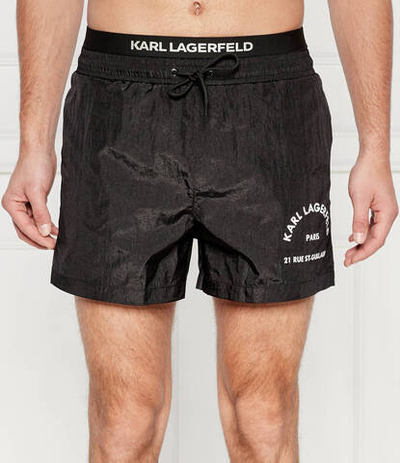 Шорты для плавания Karl Lagerfeld - черный(235M2201)