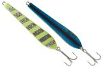 Пилькер ASARI Norwegian 400гр #02 Silver Blue (Lumo Zebra)