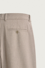 КОМФОРТНЫЕ БРЮКИ ЧИНОС ИЗ РЕЛЬЕФНОЙ ТКАНИ — ZARA