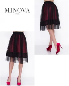 Юбка 1058-красный Minova
