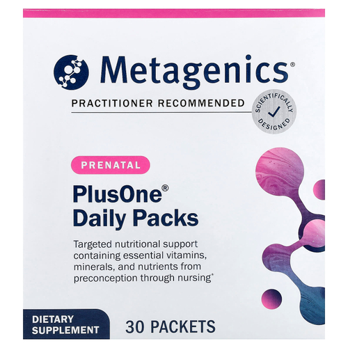 Metagenics, PlusOne®, комплекс для беременных, для ежедневного приёма, 30 пакетиков