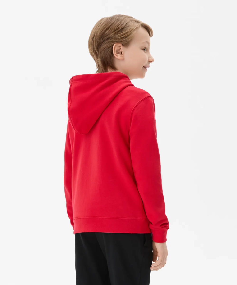 Худи ESSENTIAL Cotton Hoodie, красный, детский