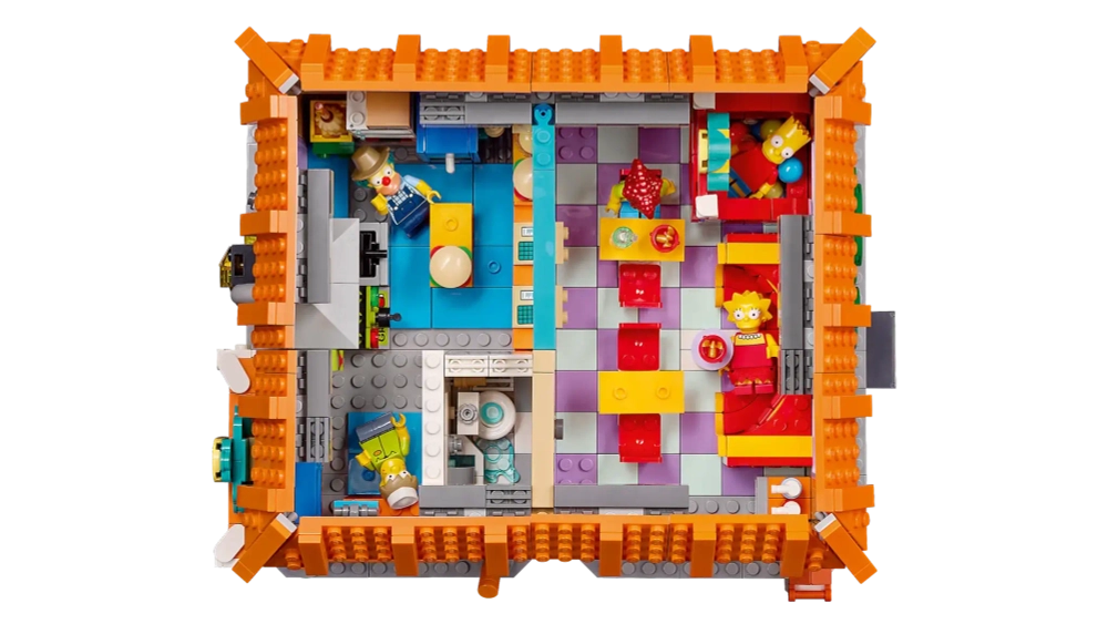 Конструктор LEGO Icons 10352 Симпсоны: Бургер Красти