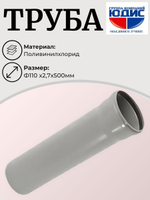 ПВХ Труба Ф110 х2,7х500мм ViEiR