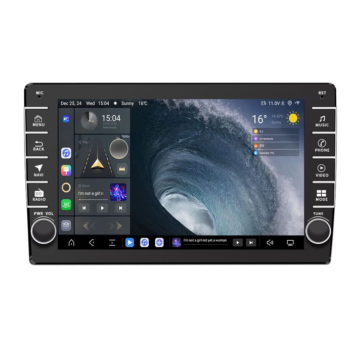 Магнитола для KIA Seltos 2020+ - Airoc AB-2323 (кнопки и крутилки), Android 13, Быстрая, SIM-слот, CarPlay