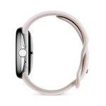 Умные часы Google Pixel Watch 2 Wi-Fi 41mm, Silver/Porcelain (Полированный серебристый корпус, ремешок фарфорового цвета)