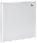 Светильник LED ДВО 2001A 45Вт 6500К IP40 588х588мм Грильято призма БАП 3ч LIGHTING PRO IEK