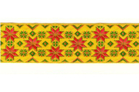 Тесьма жаккард, с3379, рис. 9910, ш. 4,7-5 см