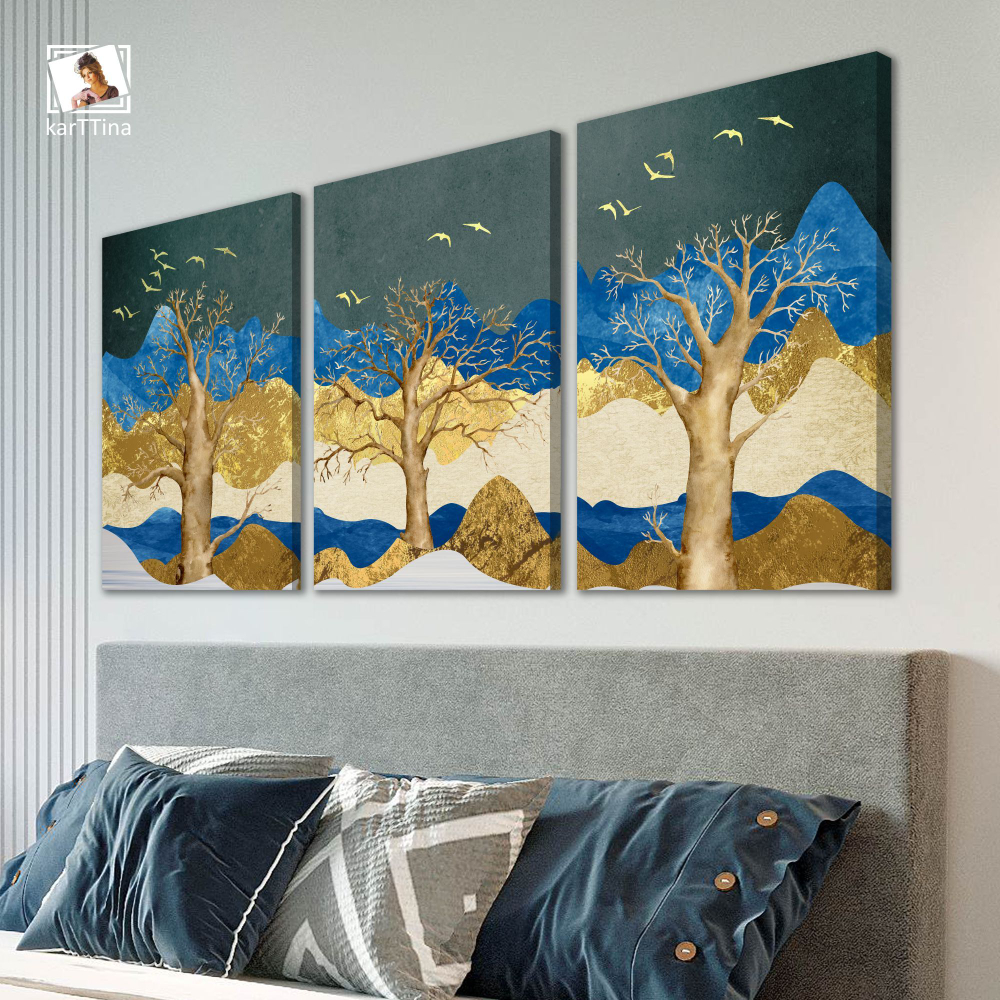 Картина karTTina "ПЕЙЗАЖ В ГОРАХ", 150 см х 70 см