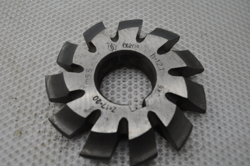 Фреза модульная М5,5 №3 (9ХС) z=12
