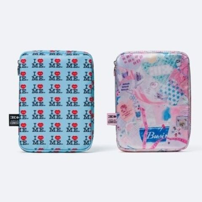 Альбом ILLIT - NOT CUTE ANYMORE 1st Single Album ILLIT X ASHLEY WILLIAMS POUCH RANDOM Version