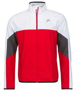 Кофта для мальчика теннисная Head Club 22 Jacket - red