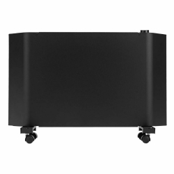 Конвектор электрический Denzel XCE-1500B, 230 В, 1500 Вт, черный, сушилка, колеса, Х-элемент, 98128
