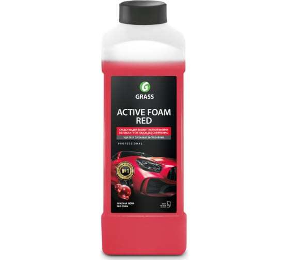 Средство для бесконтактной мойки 1:5 Grass Active Foam Red (1л)