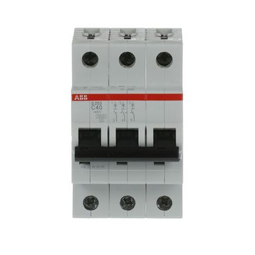 Автоматический выключатель ABB S203 3-полюсный C40 6кА