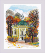 "Усадьба Кусково.Эрмитаж"-1760 вышивка