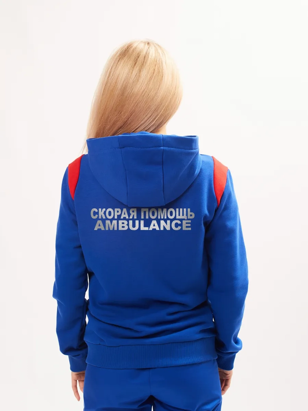 Толстовка на молнии Скорая помощь Ambulance