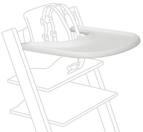 Поднос-столик на стульчик для кормления Stokke Tripp Trapp White