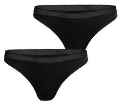 Majtki Björn Borg Core Thong 2P - черный