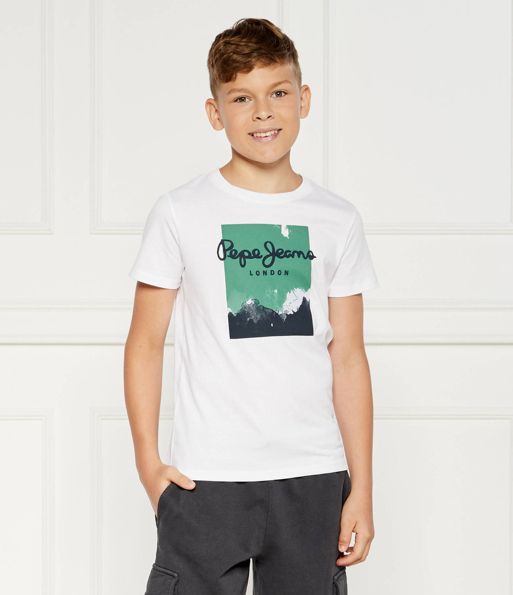 Футболка RAFER Pepe Jeans London - белый(PB503844)