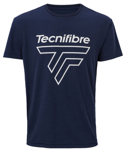 Мужская теннисная футболка Tecnifibre Team Corpo - marine