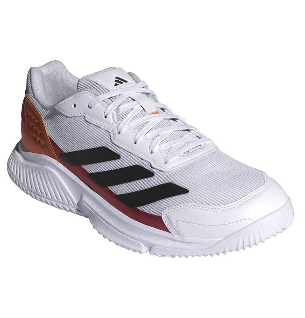 Мужские кроссовки для падела Adidas Courtquick Padel M - cloud white/core black/lucid orange