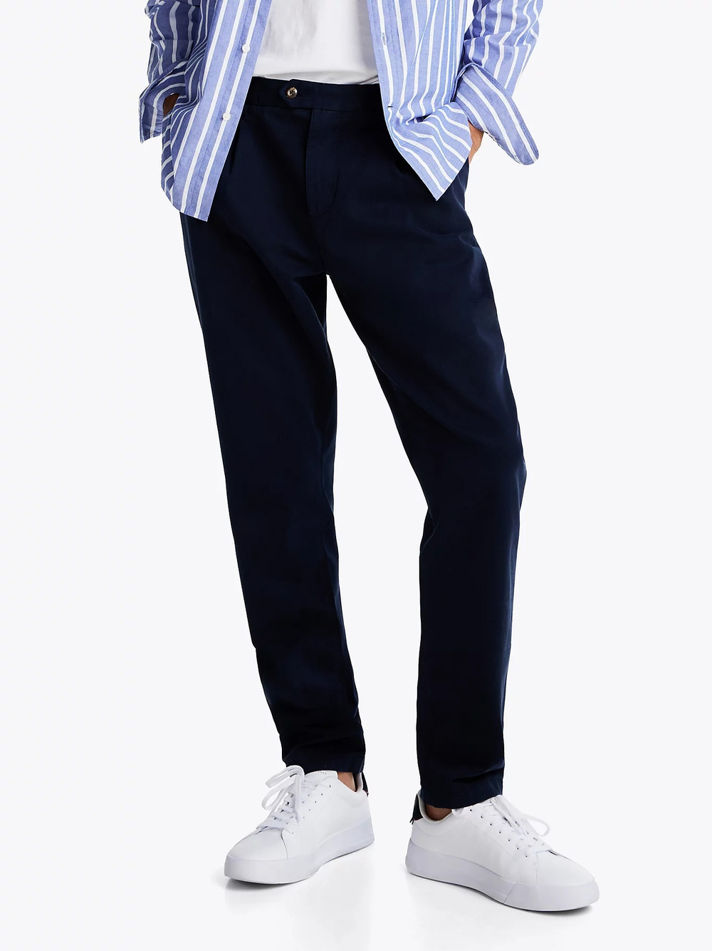 Чиносы мужские TOMMY HILFIGER HARLEM 1 PLT FINE ST