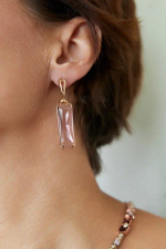 HMG 1313 Pink Серьги арт.0890
