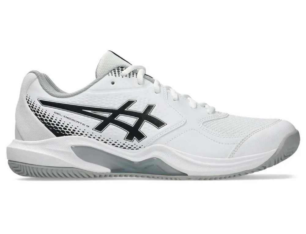 Мужские кросовки для Padel Asics Gel-Dedicate 9 Padel - white/black