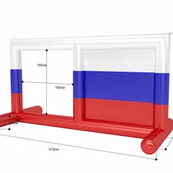Надувные ворота Каскад 2.0