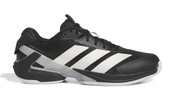 Мужские кроссовки теннисные Adidas Adizero Ubersonic 5 M - основной черный/нулевой металлик/серебристый металлик