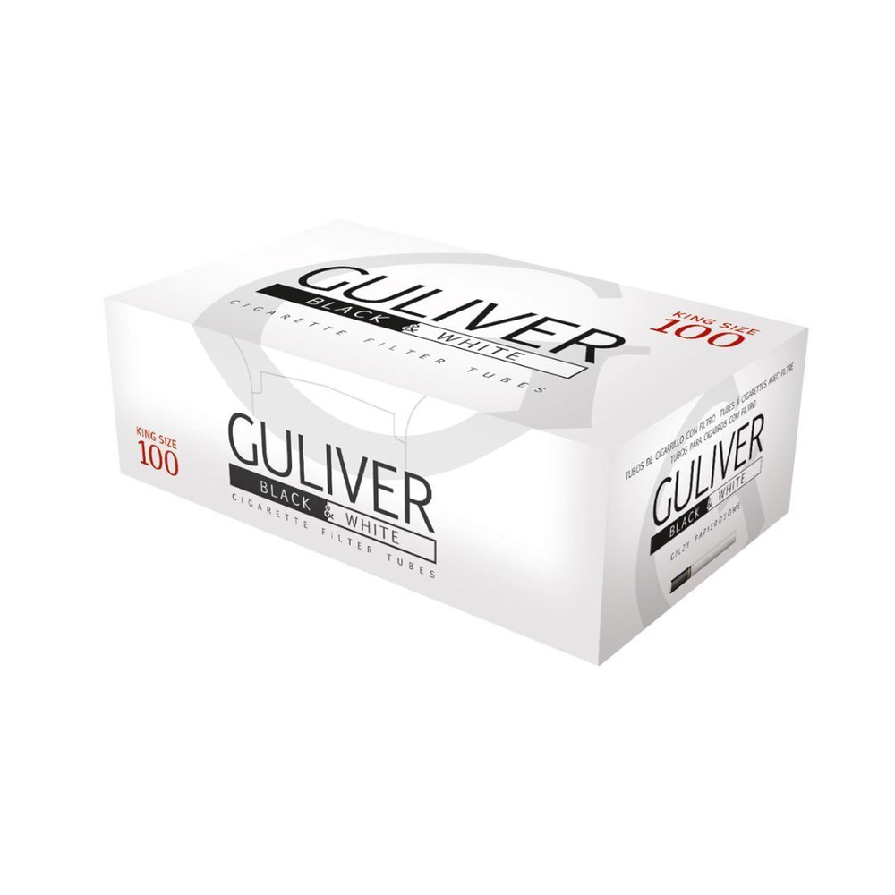 Гильзы для сигарет "Guliwer" Black and white 100шт