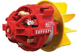 Профессиональный фен BaByliss PRO Volare V1 Ferrari красный BABV1RE