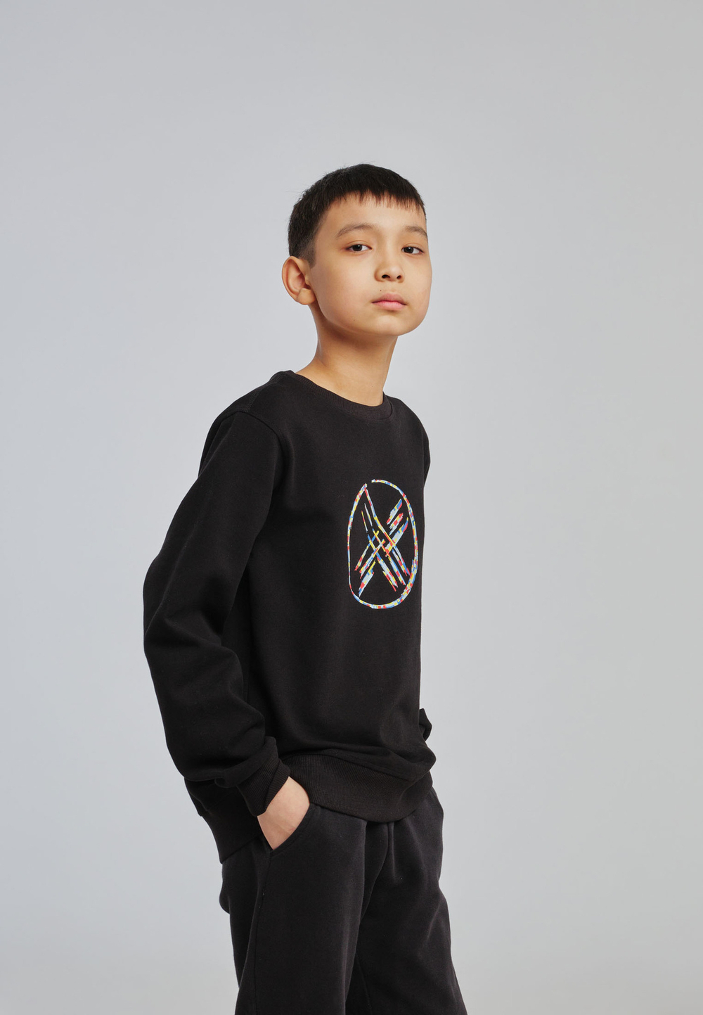 Свитшот детский SHANYRAQ BLACK