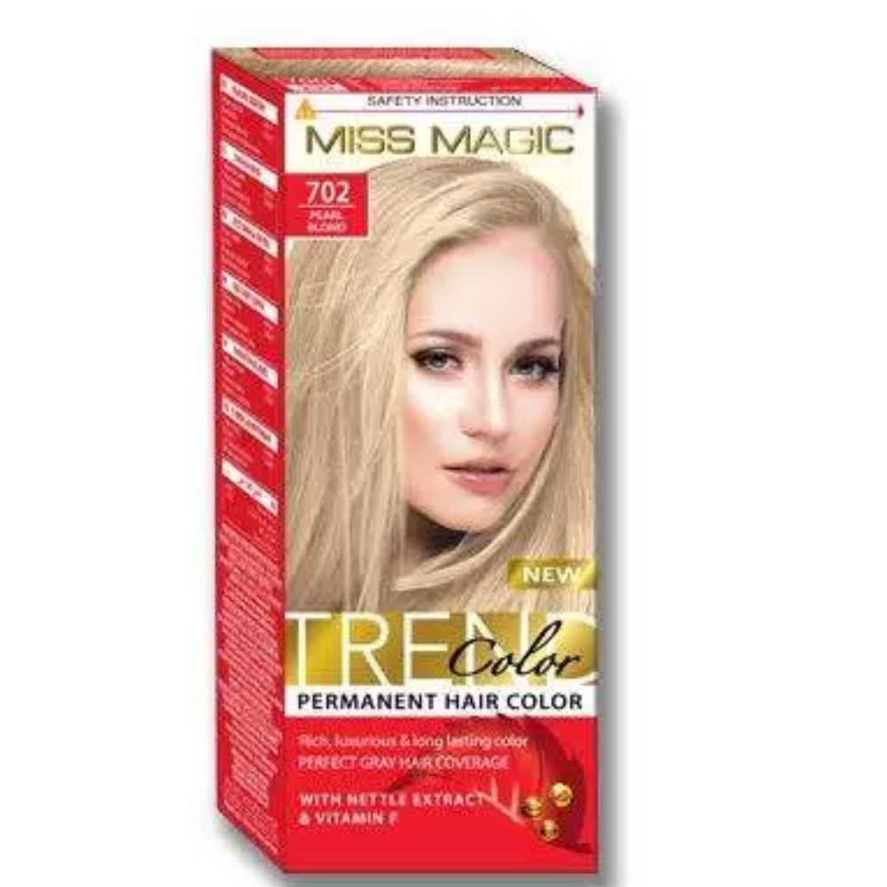 Краска для волос Miss Magic №702 Жемчужный Бдондин 90 гр