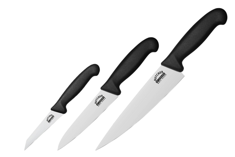 НАБОР ИЗ 3-Х НОЖЕЙ SAMURA BUTCHER SBU-0220/K