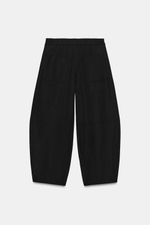 БРЮКИ БАРРЕЛЬ ИЗ ПОПЛИНА — ZARA