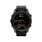 Умные часы Garmin Fenix 7S Pro, 42mm, Sapphire Solar DLC Titanium Carbon Gray (010-02776-11)