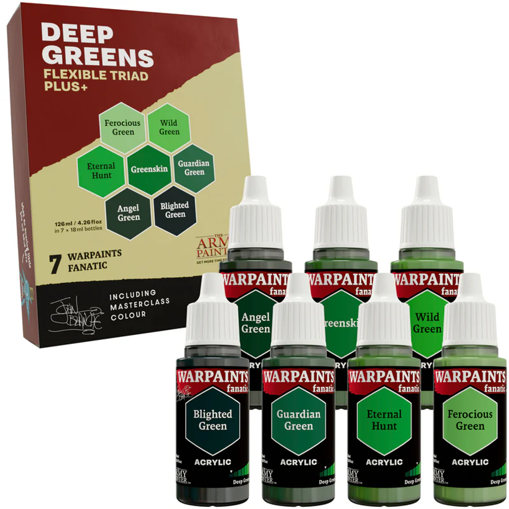 Flexible Triad PLUS+: Deep Greens