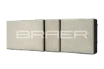Тротуарная плитка Braer Старый город Ландхаус, Белый, 60 мм
