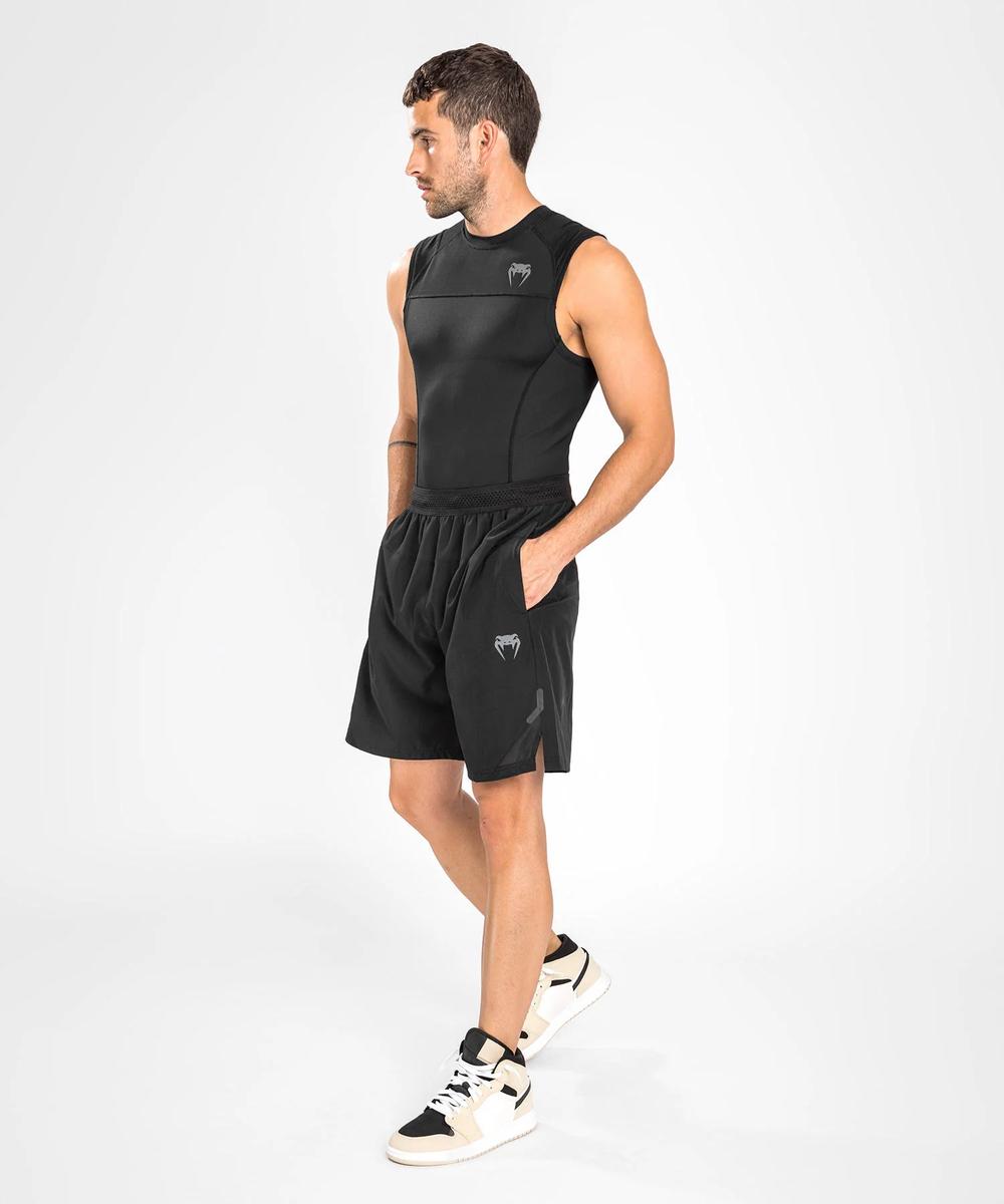 Шорты компрессионные Venum Midnight Fury Black/Grey/Silver