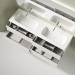 Тумба подвесная Sancos Snob T c двумя ящиками 790х445х500, Bianco, SNT80W, арт. SNT80W
