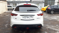 Реснички задние Infiniti QX70 FX37 FX50 FX30d