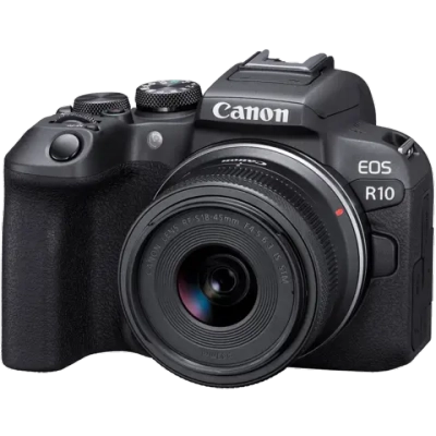 Цифровая фотокамера Canon EOS R10 Kit RF-S 18-45mm f/4.5-6.3 IS STM