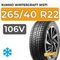Kumho WinterCraft WS71 265/40 R22 106V XL